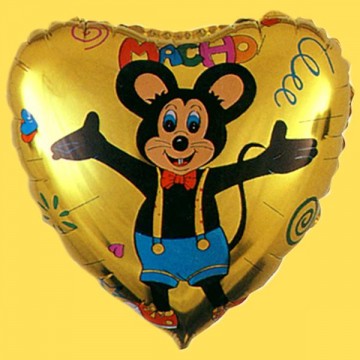 balony foliowe na hel serca